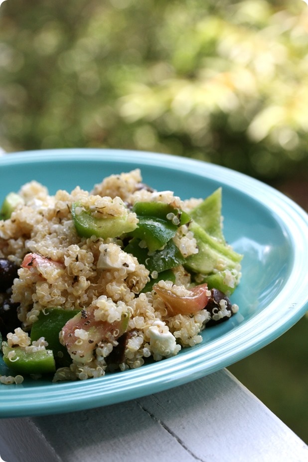 Mediterranean Quinoa Salad