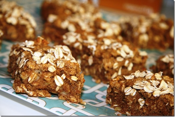 Almond Butter Banana Bars