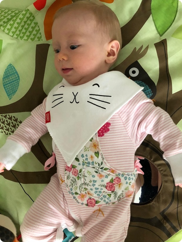 baby bandana bib