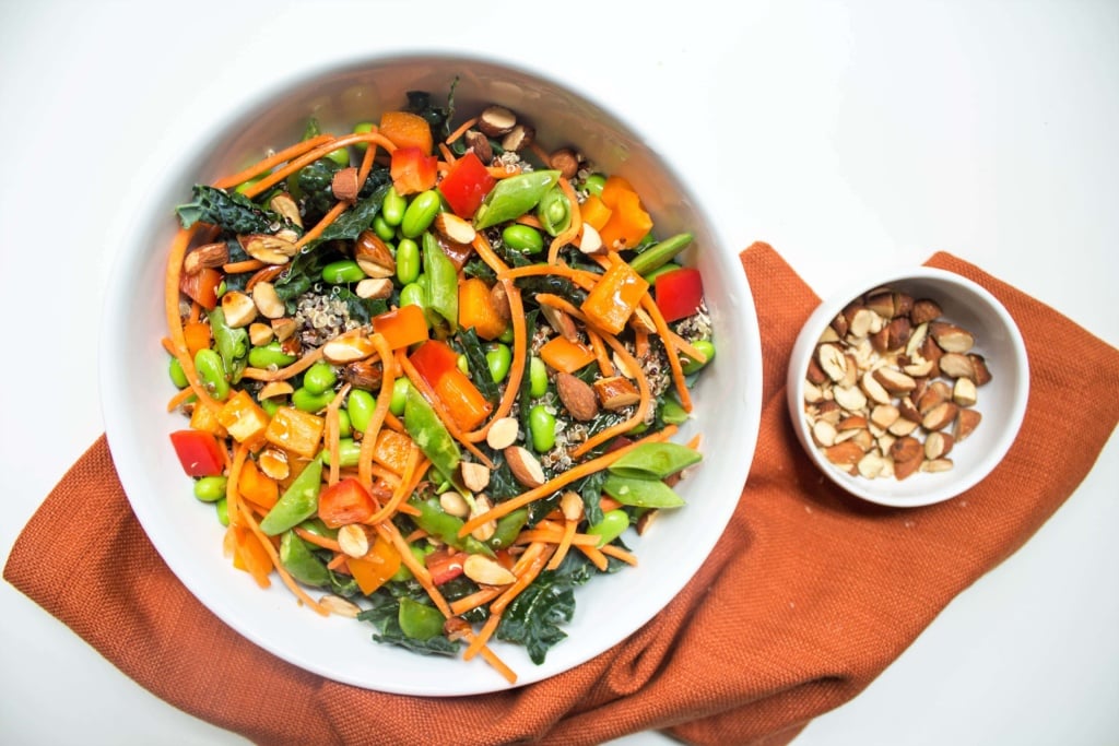 asian grain salad bowl