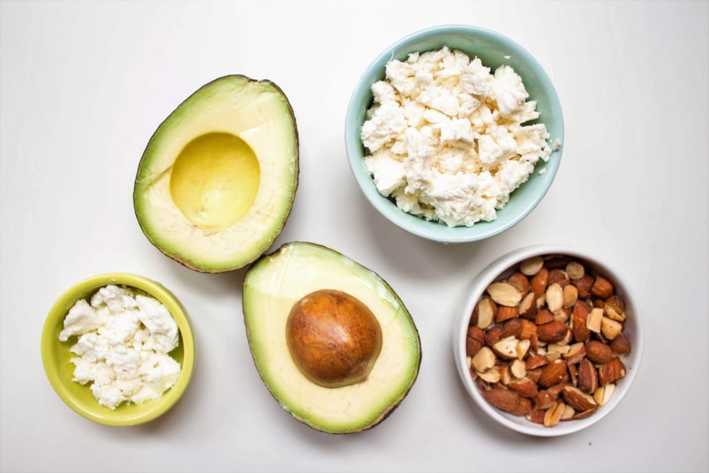 lunch healthy fats