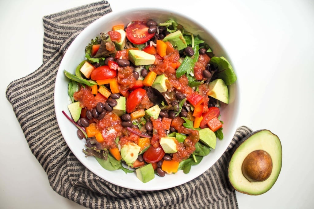 mexican grain salad bowl