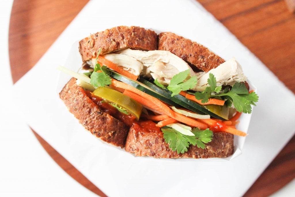 Chicken Banh Mi Sandwich