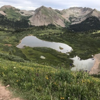 through hiking the colorado trail