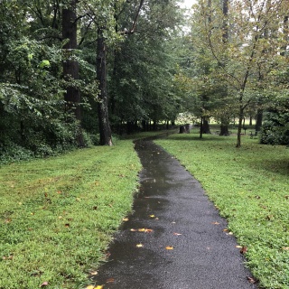 rainy run