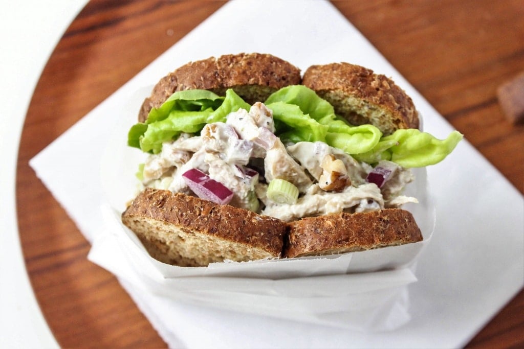 Healthy Chicken Salad Wrap