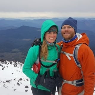 summiting mount st helens
