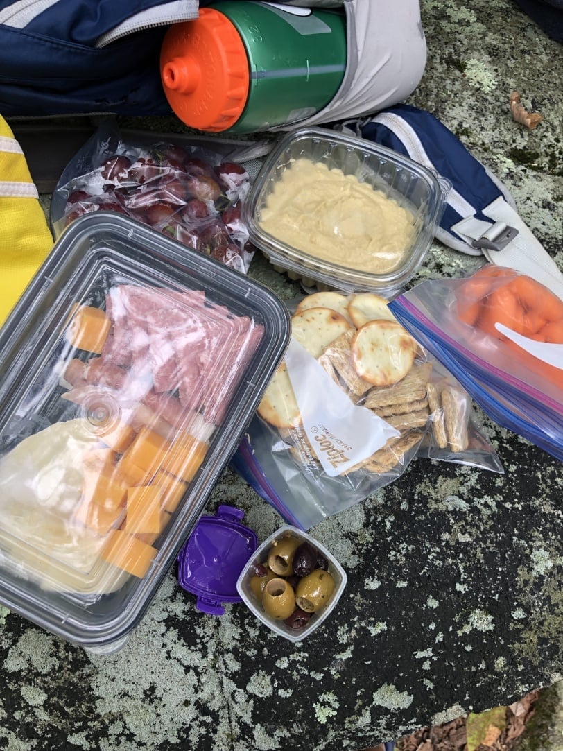 trail picnic lunch