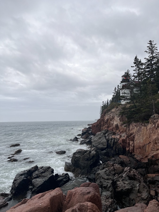 maine's rugged coastline