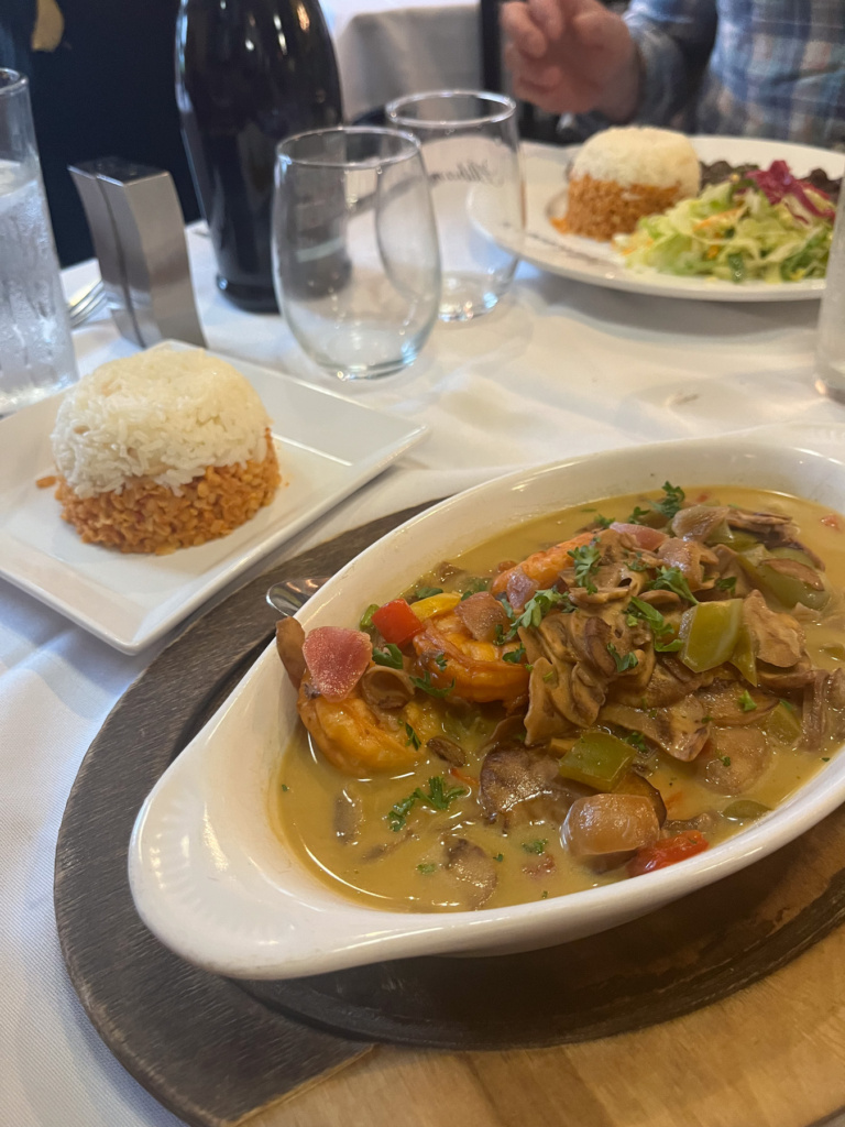shrimp saute with veggies