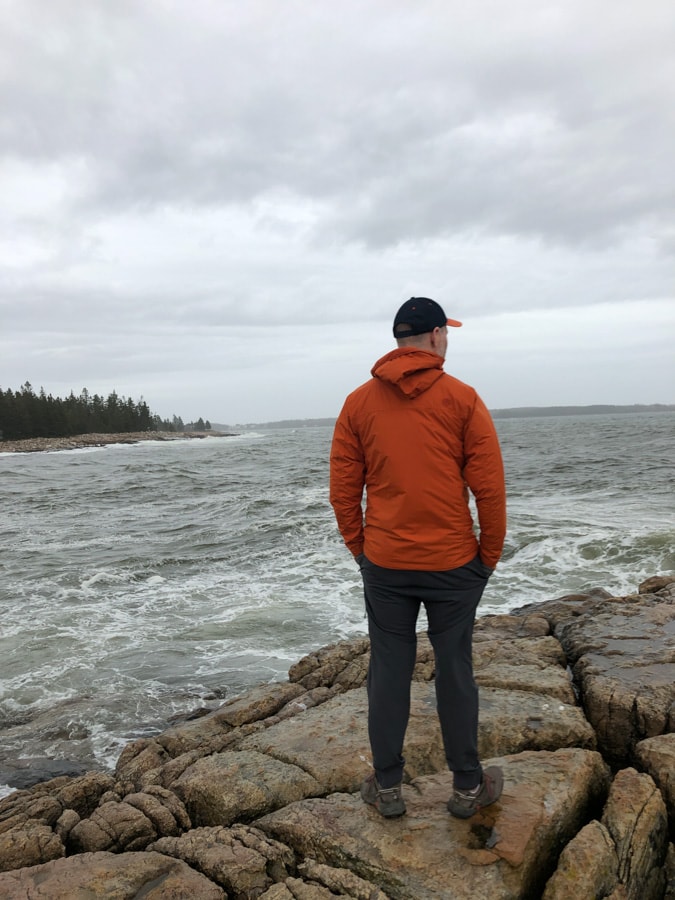watching the stormy seas