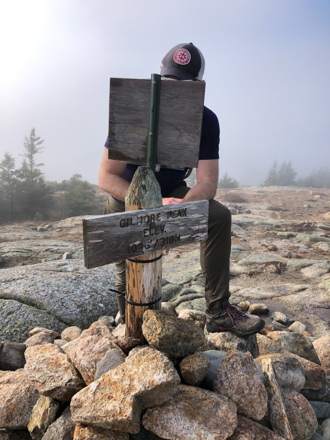 gilmore peak in acadia