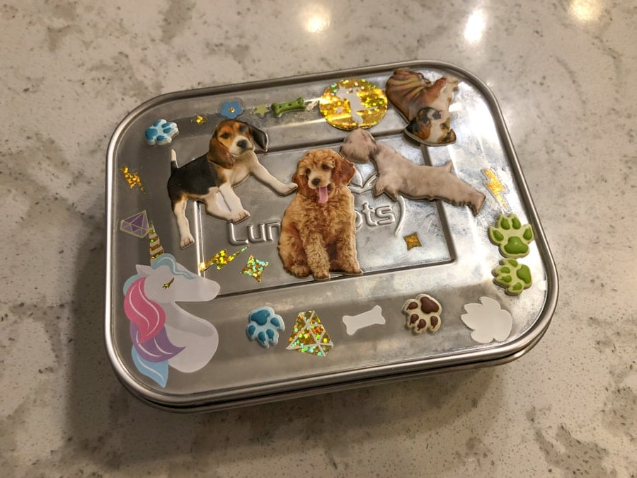 toddler snack box stainless steel