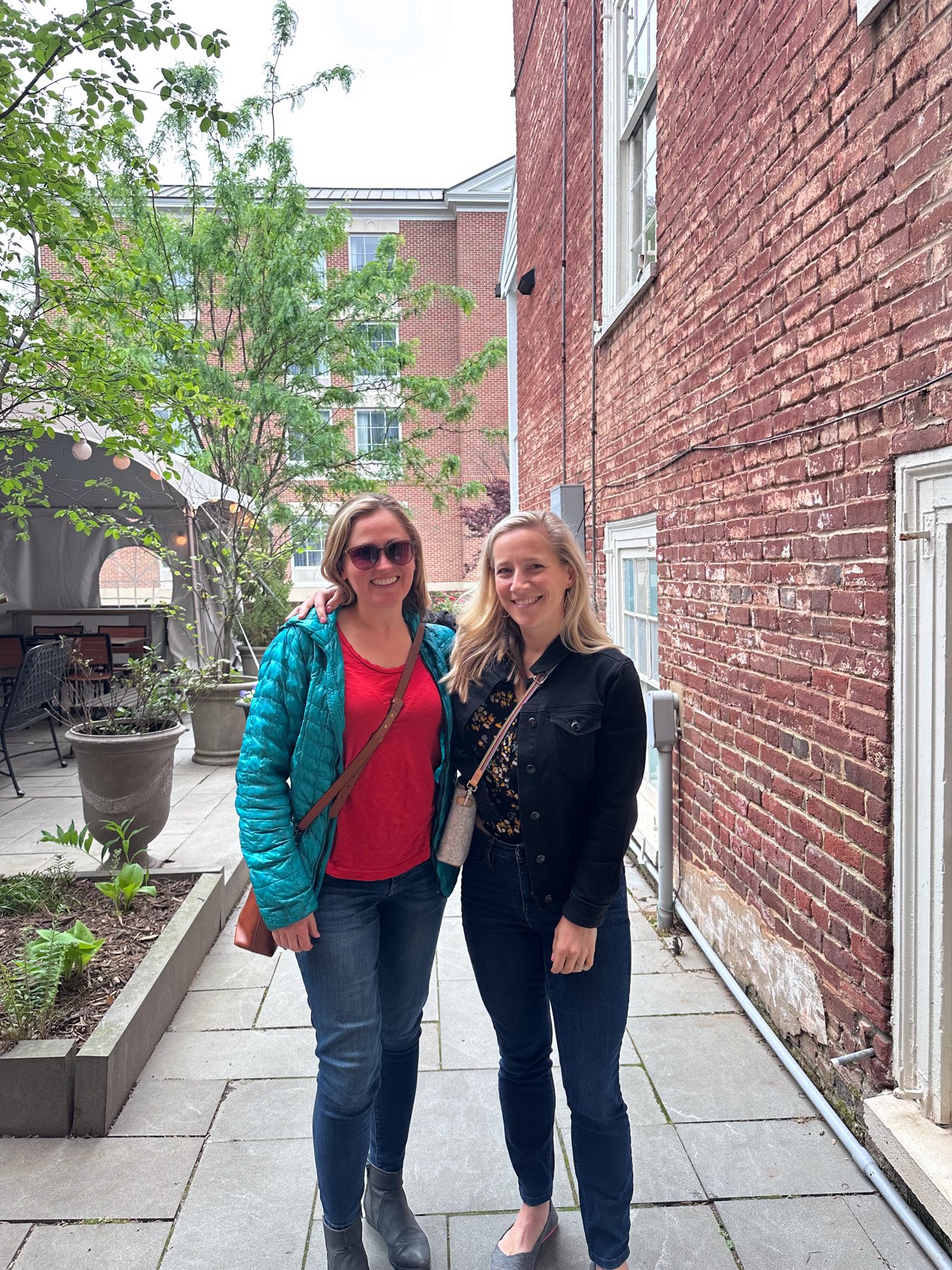 anne mauney and kath younger at farm bell kitchen in charlottesville