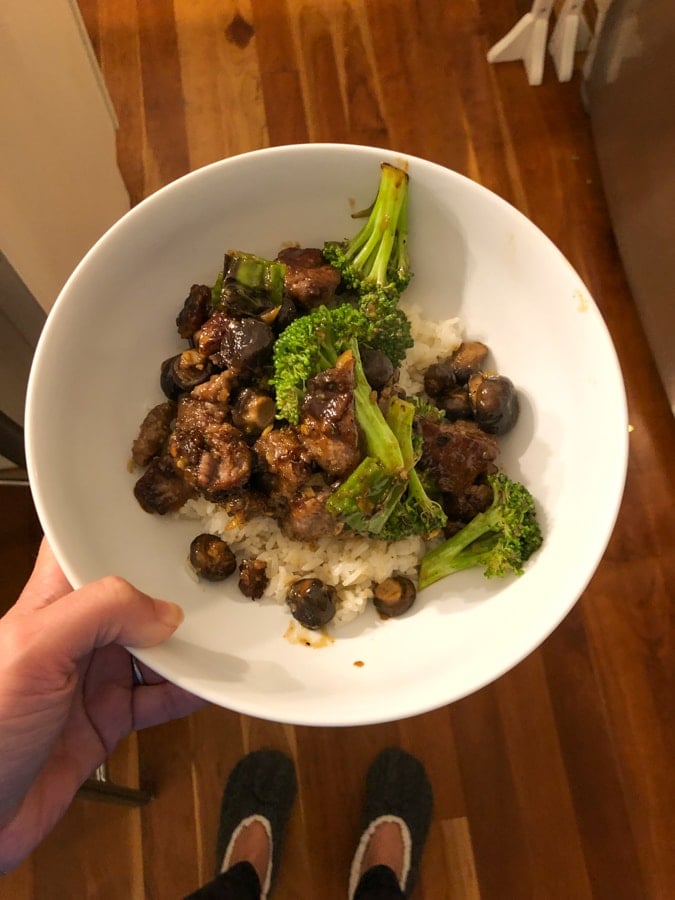 beef and broccoli stir fry