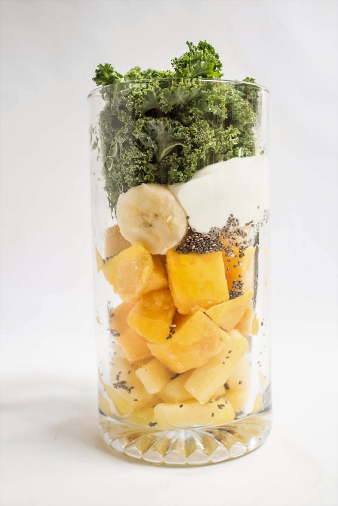 fast easy breakfast green smoothie