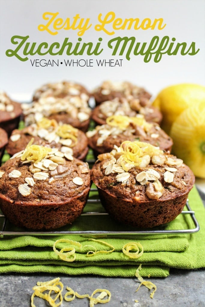 vegan zucchini muffins