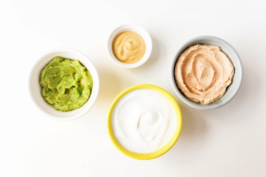Mix & Match Healthy Sandwich Recipes - Condiments and sauces
