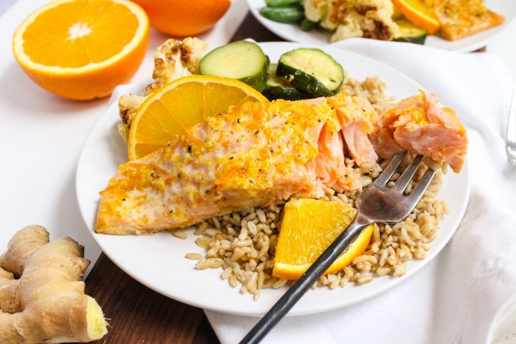 orange ginger salmon recipe easy
