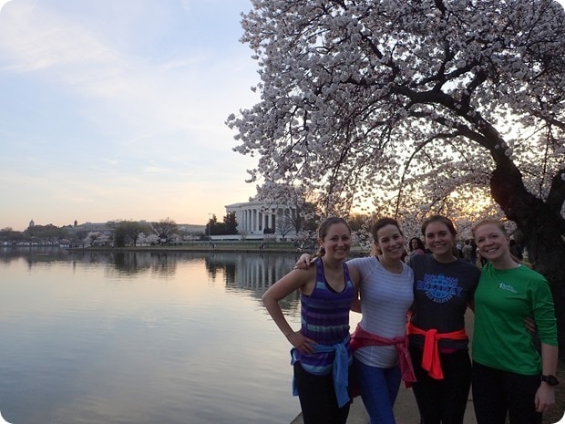 cherry blossom dc running