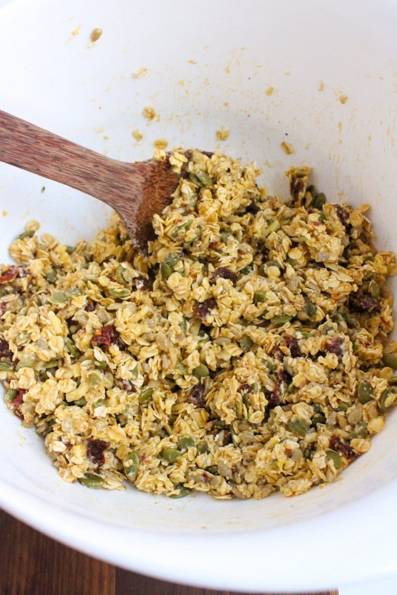savory granola bar recipe instructions