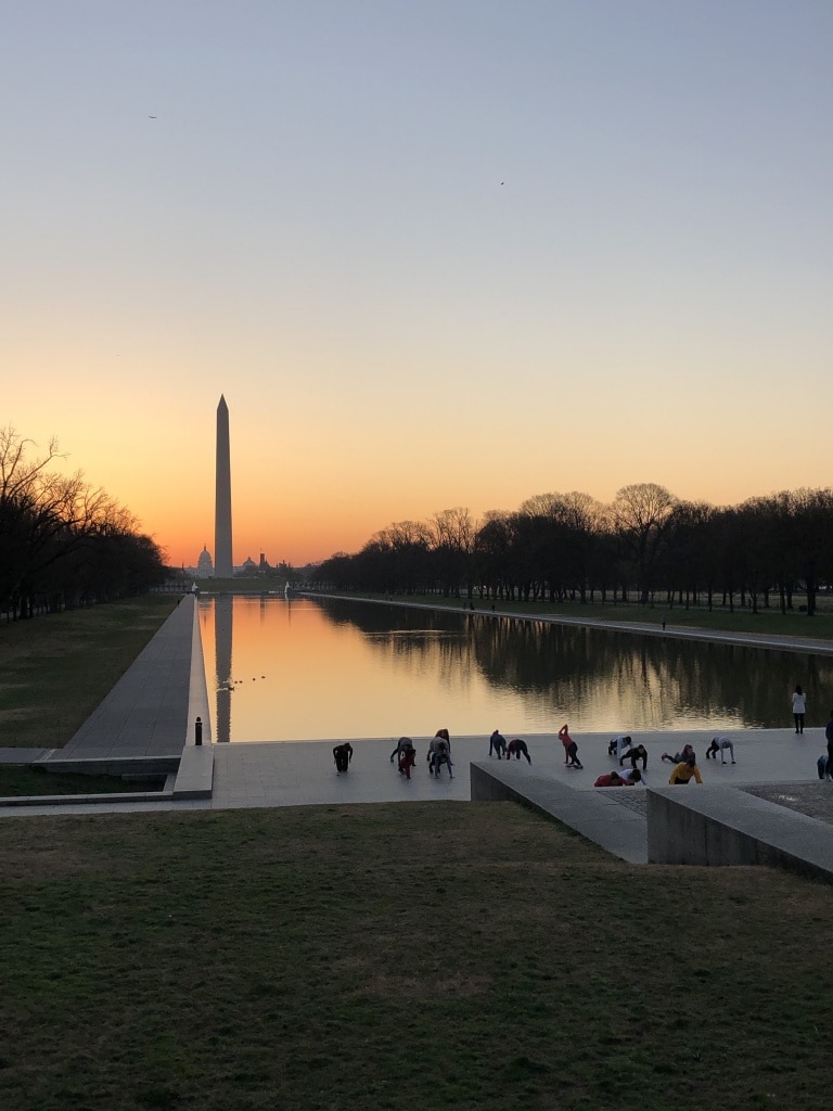 how to run the dc cherry blossoms at sunrise