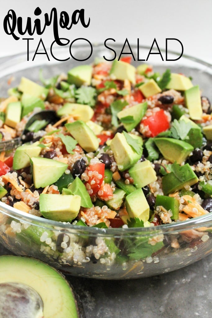 quinoa taco salad