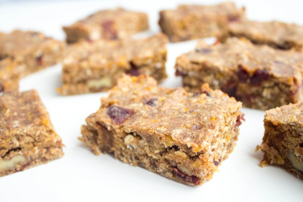 fast easy breakfast lentil granola bars
