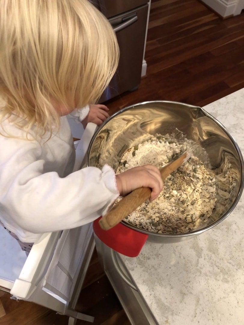 savory granola bar prep