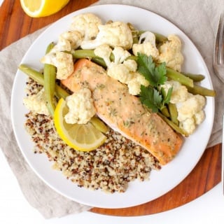 sheet pan salmon easy recipe