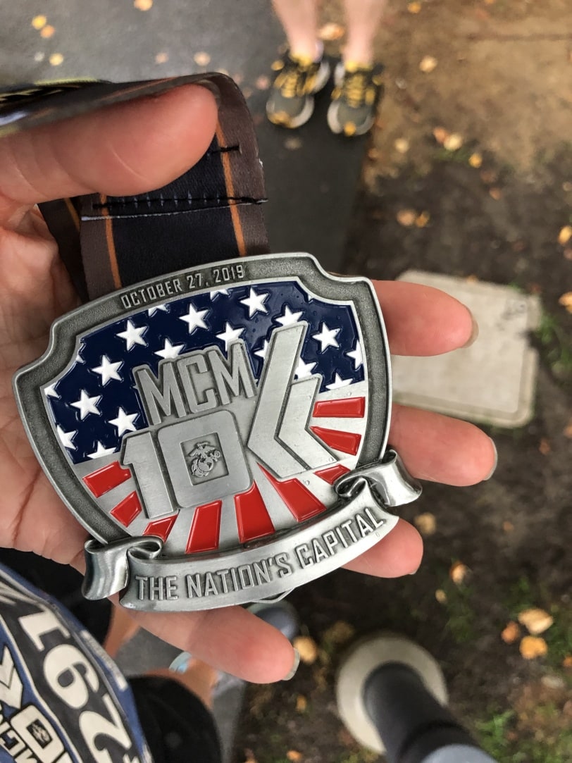 marine corps 10k race medals 2019