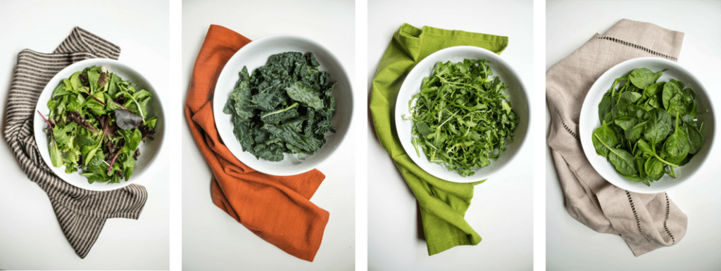 step by step grain salad bowls greens