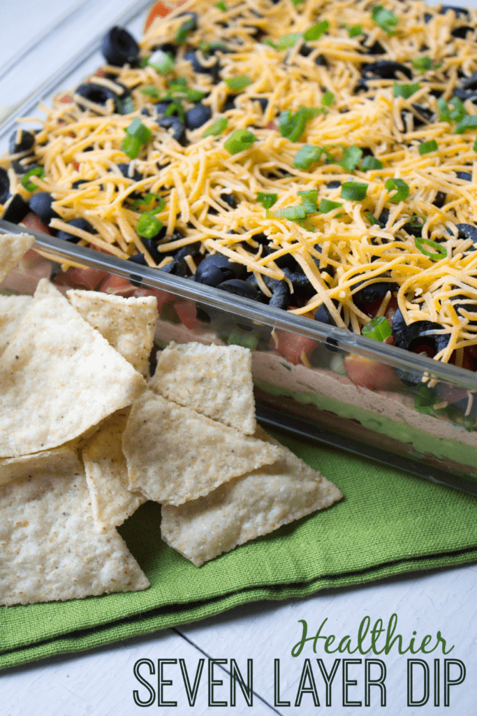 best healthy seven layer dip