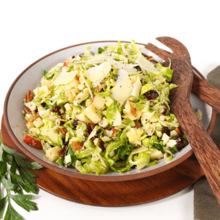 shaved brussels sprouts salad